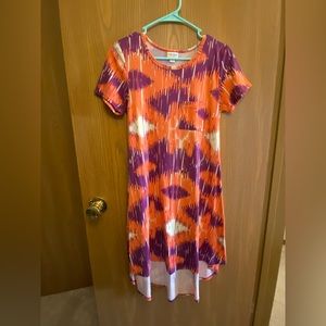 Lula roe dress, high low, size xxs